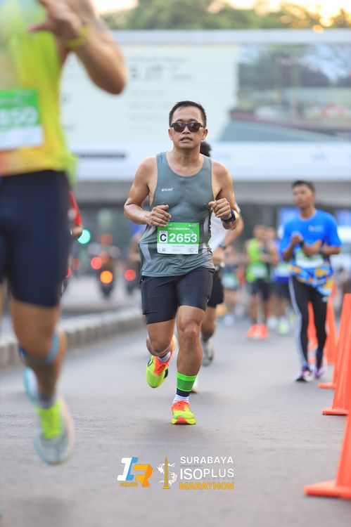 Race photo from SURABAYA ISOPLUS MARATHON 2025