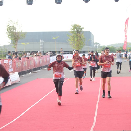 Race photo from KEDIRI HALF MARATHON 2026