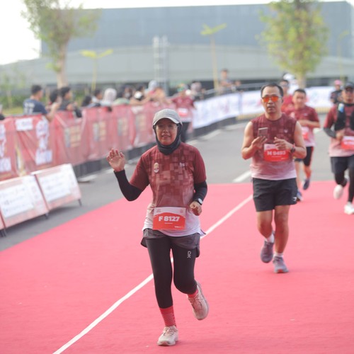 Race photo from KEDIRI HALF MARATHON 2026