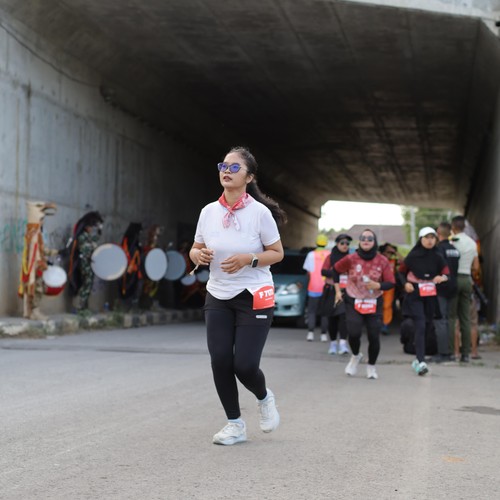 Race photo from KEDIRI HALF MARATHON 2026