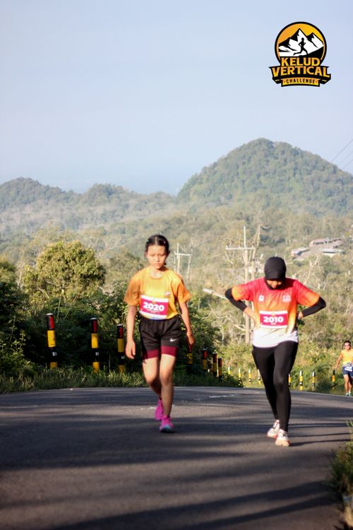Race photo from Kelud Vertical Challenge 2024