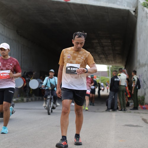 Race photo from KEDIRI HALF MARATHON 2026