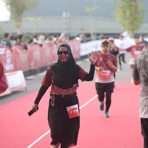 Race photo from KEDIRI HALF MARATHON 2026