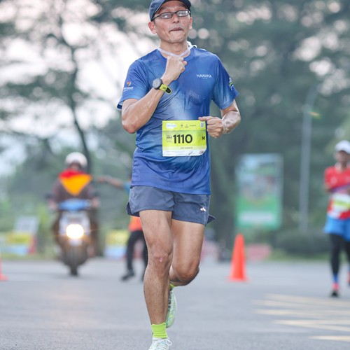 Race photo from BOGORUN 2026