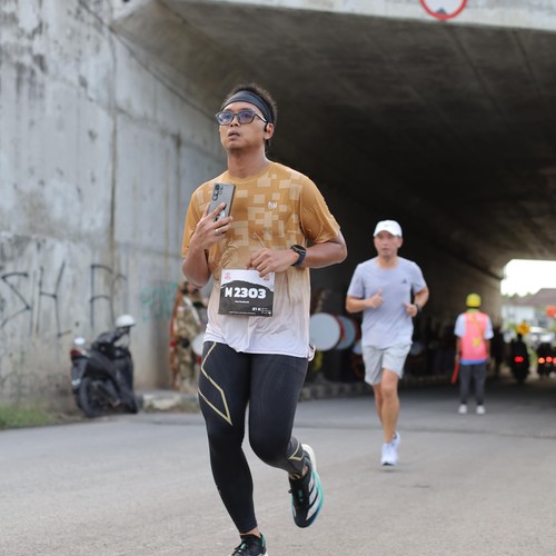 Race photo from KEDIRI HALF MARATHON 2026