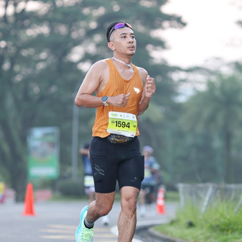 Race photo from BOGORUN 2026