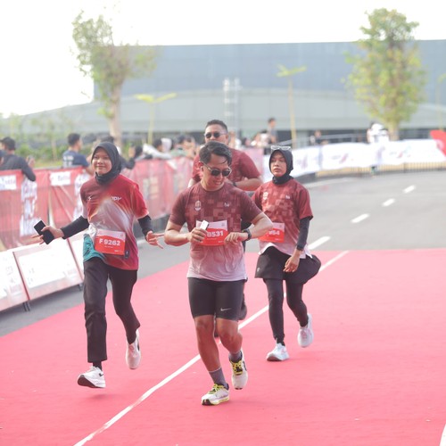 Race photo from KEDIRI HALF MARATHON 2026