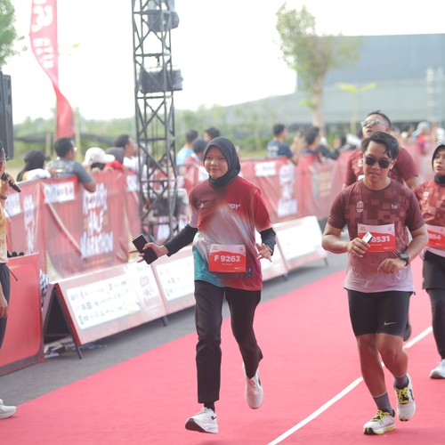 Race photo from KEDIRI HALF MARATHON 2026