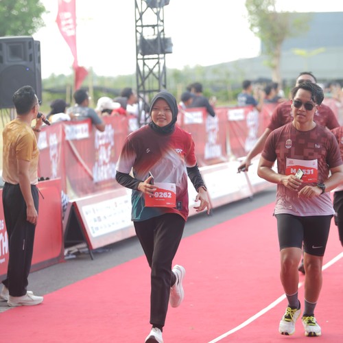 Race photo from KEDIRI HALF MARATHON 2026