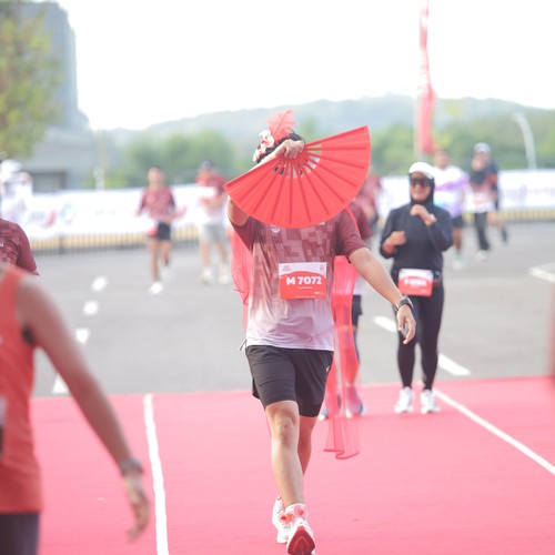 Race photo from KEDIRI HALF MARATHON 2026
