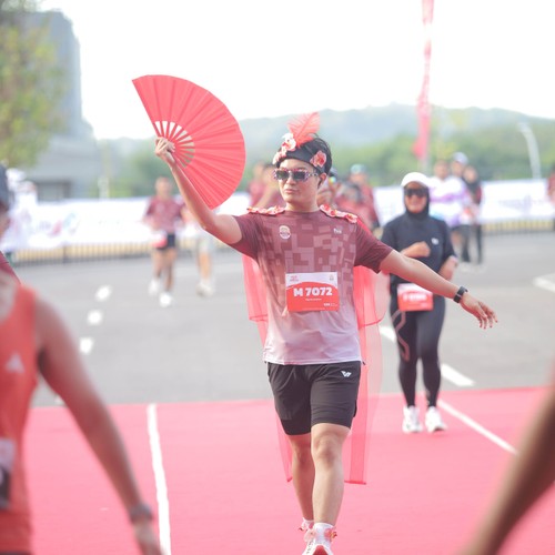 Race photo from KEDIRI HALF MARATHON 2026
