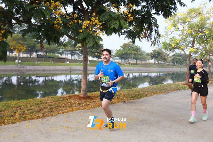 Race photo from ISOPlus Run 2024 Jakarta