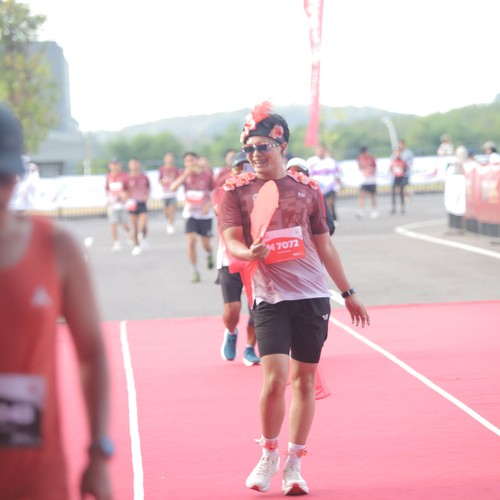 Race photo from KEDIRI HALF MARATHON 2026