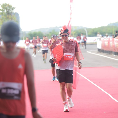 Race photo from KEDIRI HALF MARATHON 2026