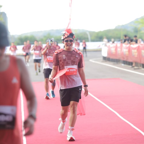 Race photo from KEDIRI HALF MARATHON 2026