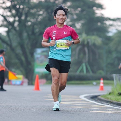Race photo from BOGORUN 2026