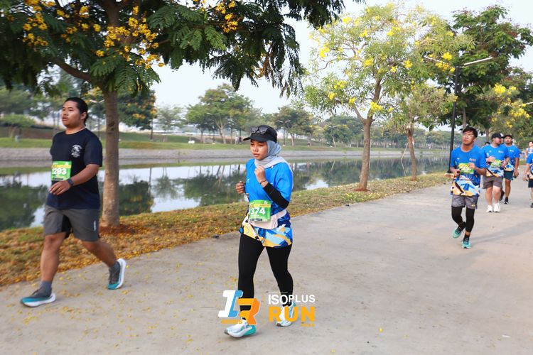 Race photo from ISOPlus Run 2024 Jakarta