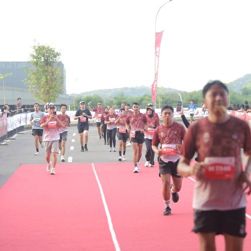 Race photo from KEDIRI HALF MARATHON 2026