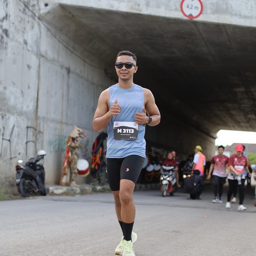 Race photo from KEDIRI HALF MARATHON 2026