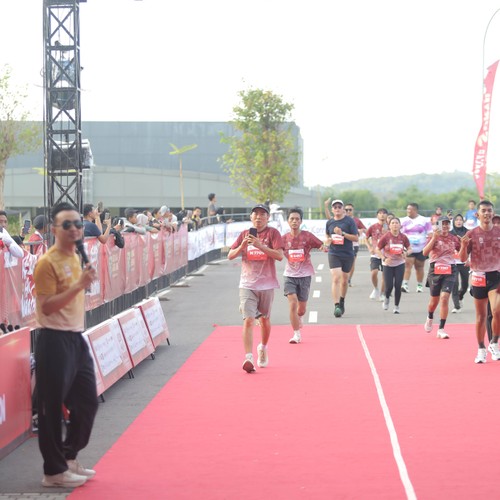 Race photo from KEDIRI HALF MARATHON 2026