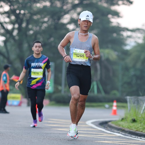 Race photo from BOGORUN 2026