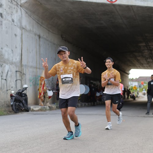 Race photo from KEDIRI HALF MARATHON 2026