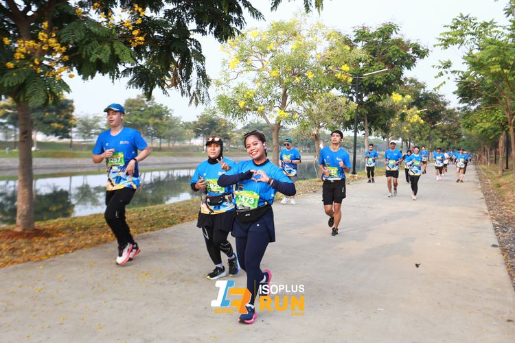 Race photo from ISOPlus Run 2024 Jakarta