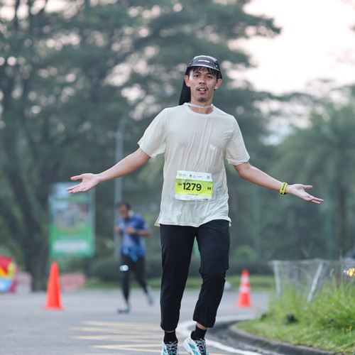 Race photo from BOGORUN 2026