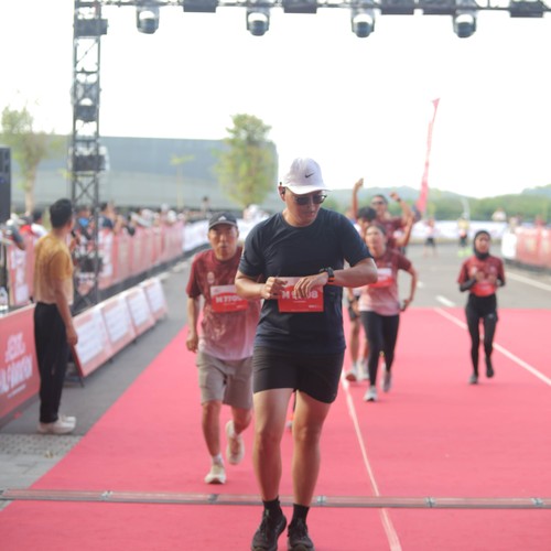 Race photo from KEDIRI HALF MARATHON 2026
