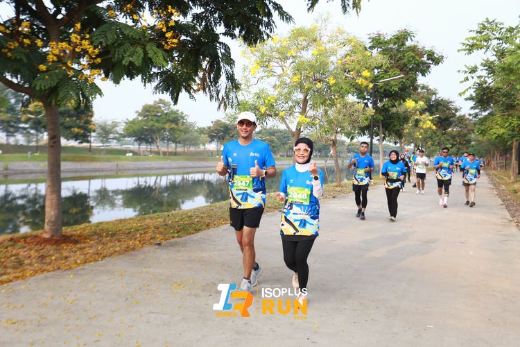 Race photo from ISOPlus Run 2024 Jakarta