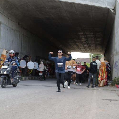 Race photo from KEDIRI HALF MARATHON 2026