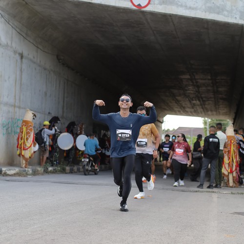 Race photo from KEDIRI HALF MARATHON 2026