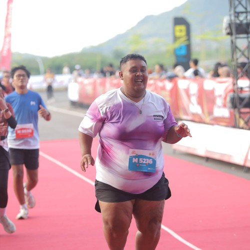 Race photo from KEDIRI HALF MARATHON 2026