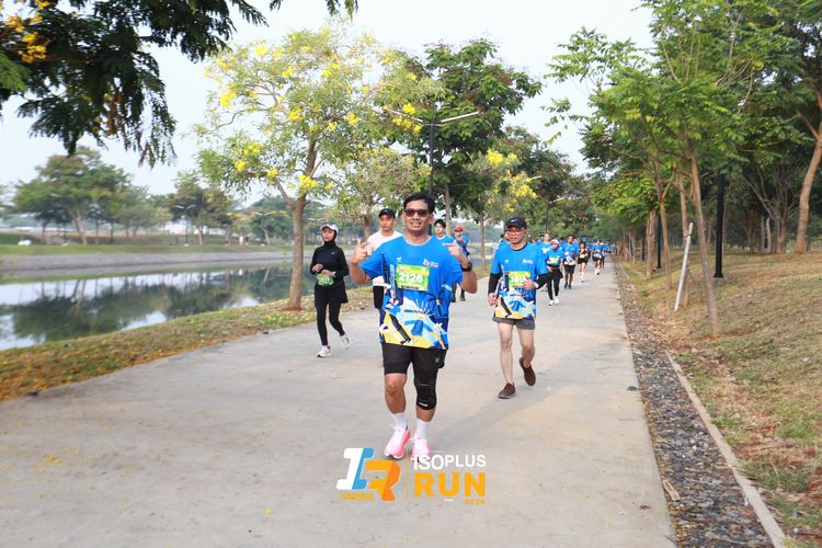 Race photo from ISOPlus Run 2024 Jakarta