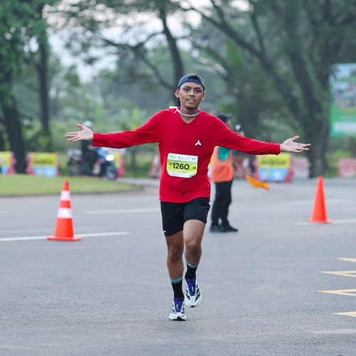 Race photo from BOGORUN 2026