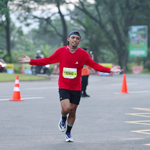 Race photo from BOGORUN 2026