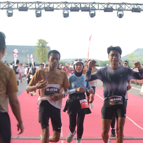 Race photo from KEDIRI HALF MARATHON 2026