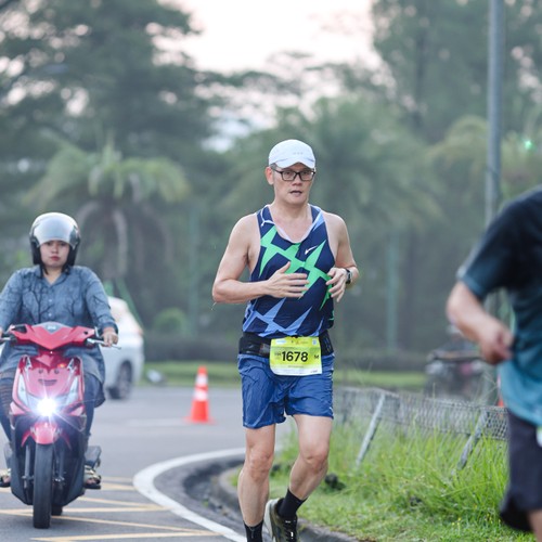 Race photo from BOGORUN 2026