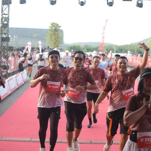 Race photo from KEDIRI HALF MARATHON 2026