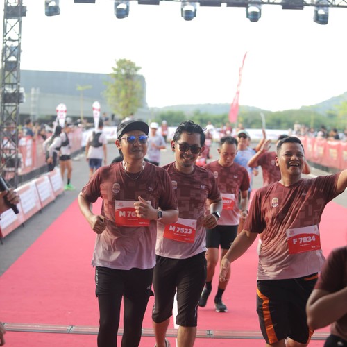 Race photo from KEDIRI HALF MARATHON 2026
