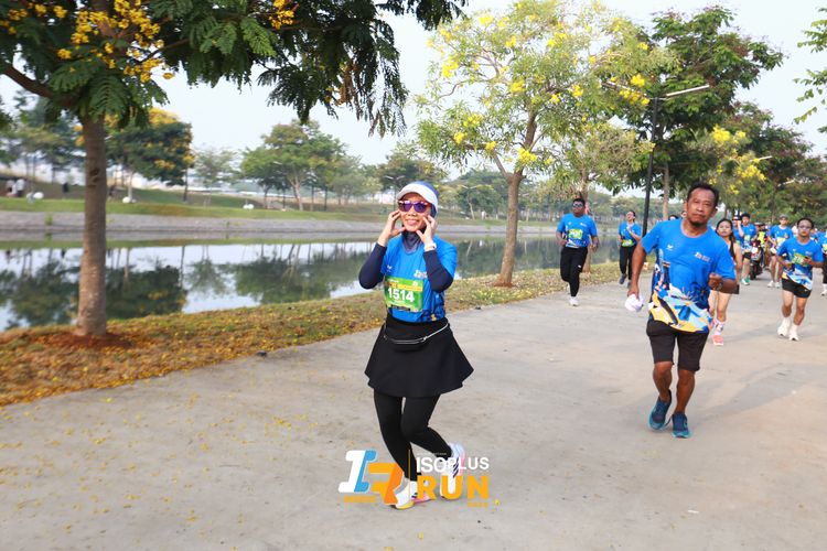 Race photo from ISOPlus Run 2024 Jakarta