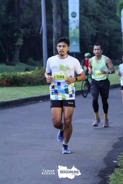 Race photo from Taman Budaya x BOGORUN 2025