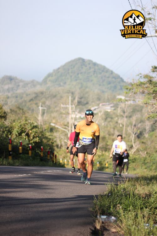Race photo from Kelud Vertical Challenge 2024
