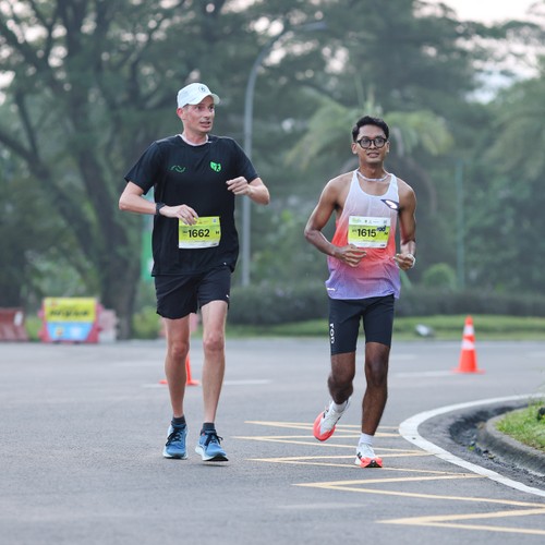 Race photo from BOGORUN 2026