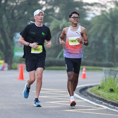 Race photo from BOGORUN 2026