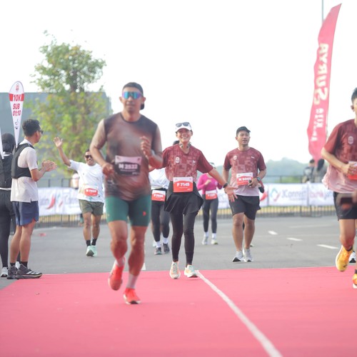 Race photo from KEDIRI HALF MARATHON 2026