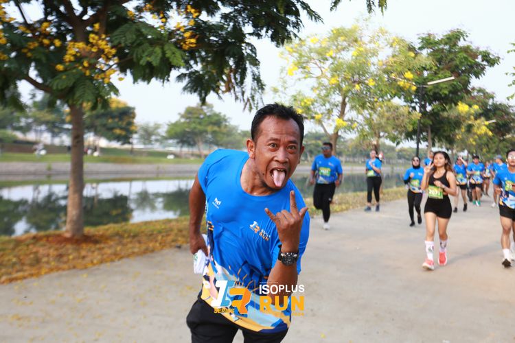 Race photo from ISOPlus Run 2024 Jakarta