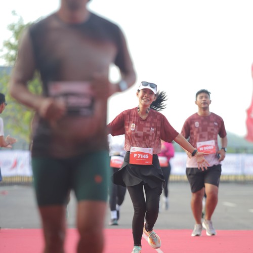 Race photo from KEDIRI HALF MARATHON 2026
