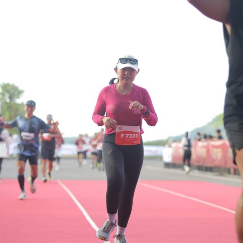 Race photo from KEDIRI HALF MARATHON 2026