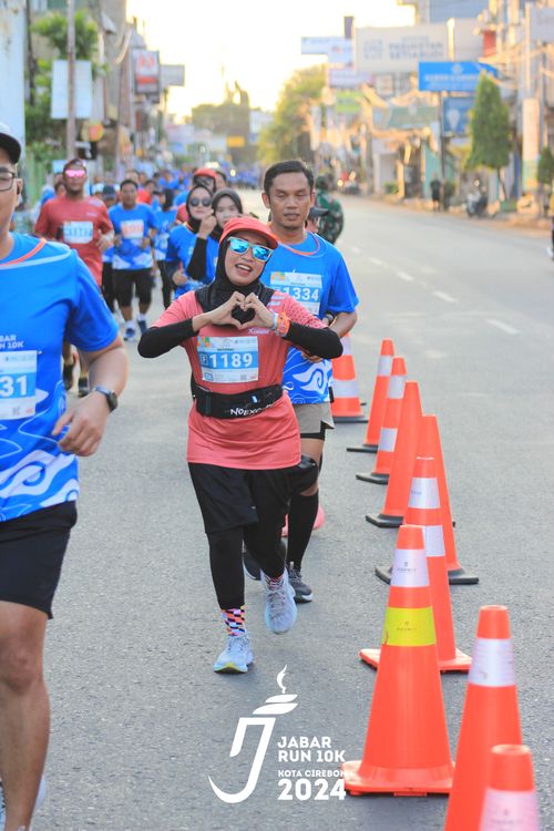 Race photo from Jabar Run 10K 2024